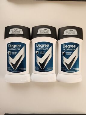Degree Ultraclear Antiperspirant Deodorant - Black & White (White/Blue) Pack-3